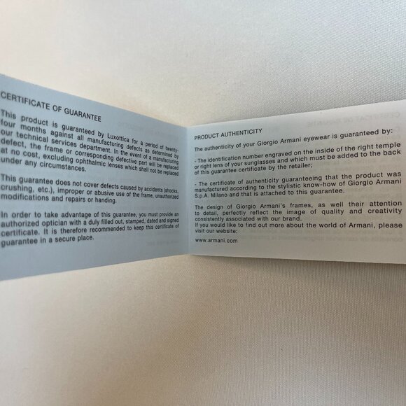 Giorgio Armani  - Sunglases - Picture 15 of 15